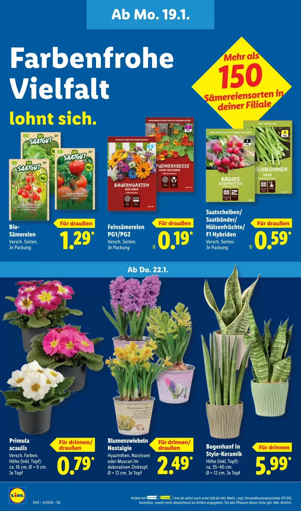 Lidl Prospekt (ab 19.01.2026) zum Blättern - Seite 60