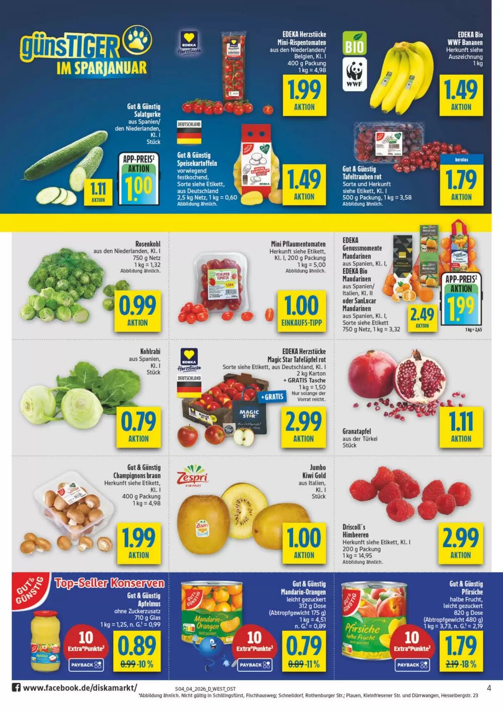 diska Prospekt (ab 19.01.2026) zum Blättern - Seite 4