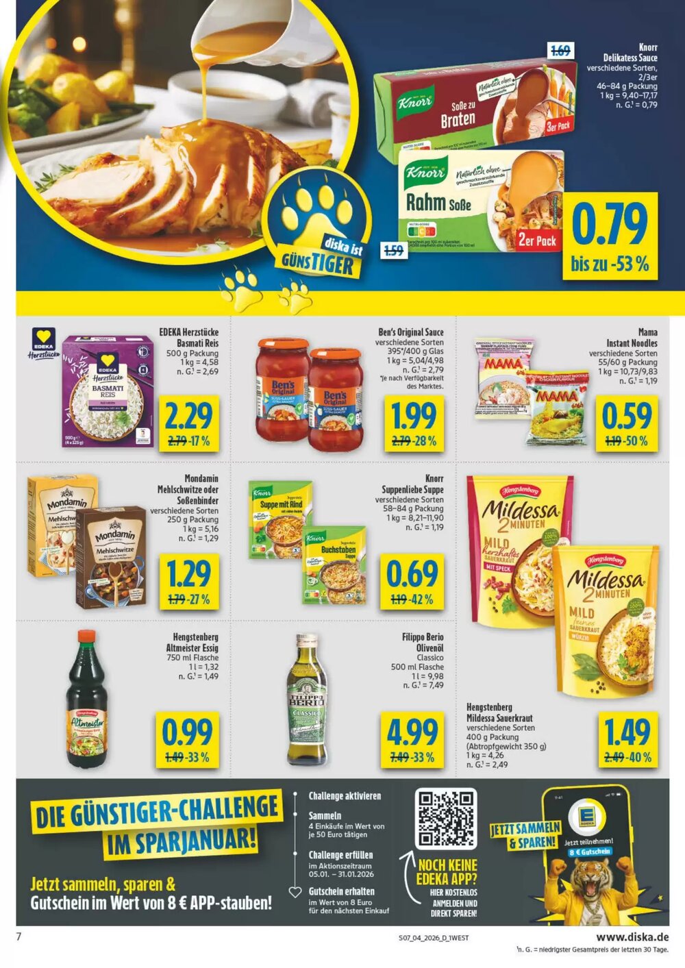 diska Prospekt (ab 19.01.2026) zum Blättern - Seite 7