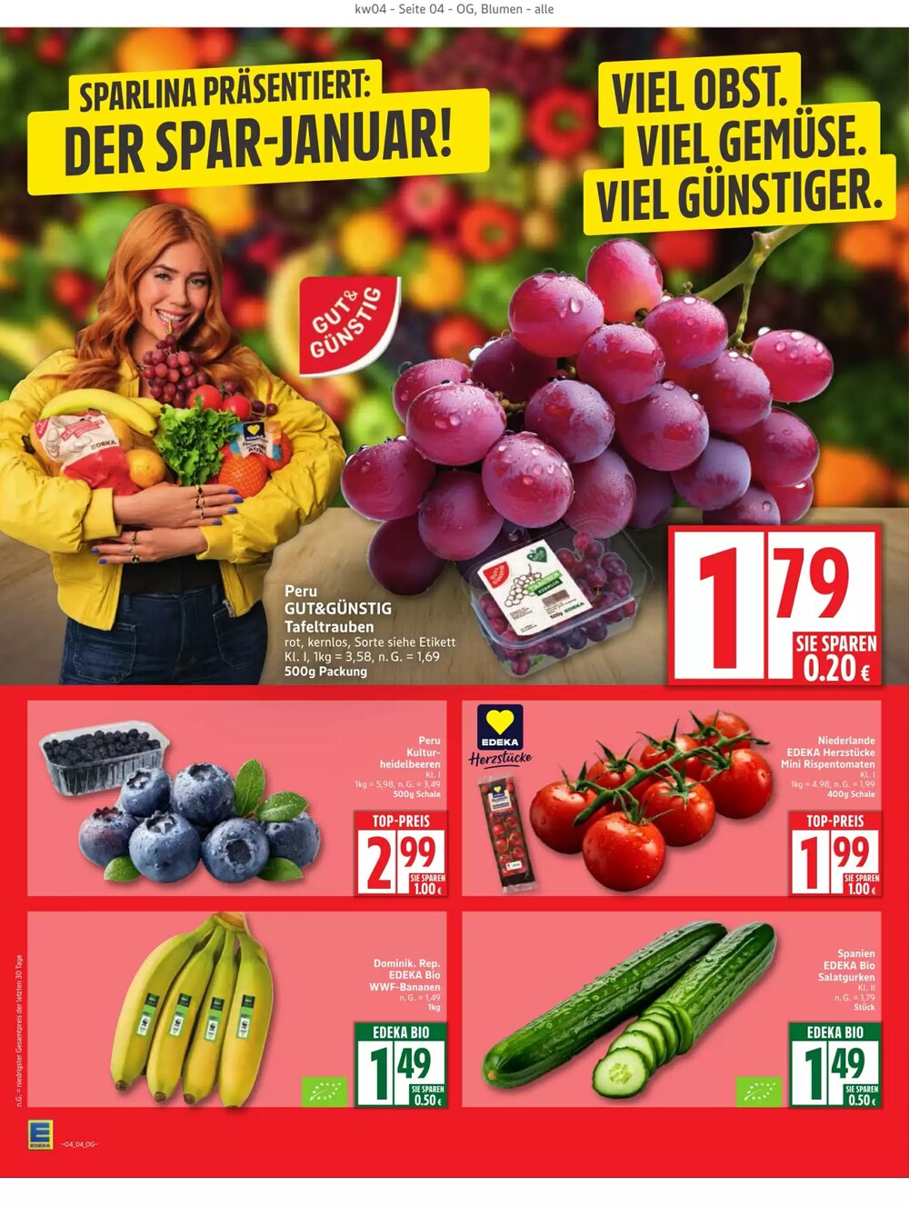 Edeka Prospekt (ab 19.01.2026) zum Blättern - Seite 4