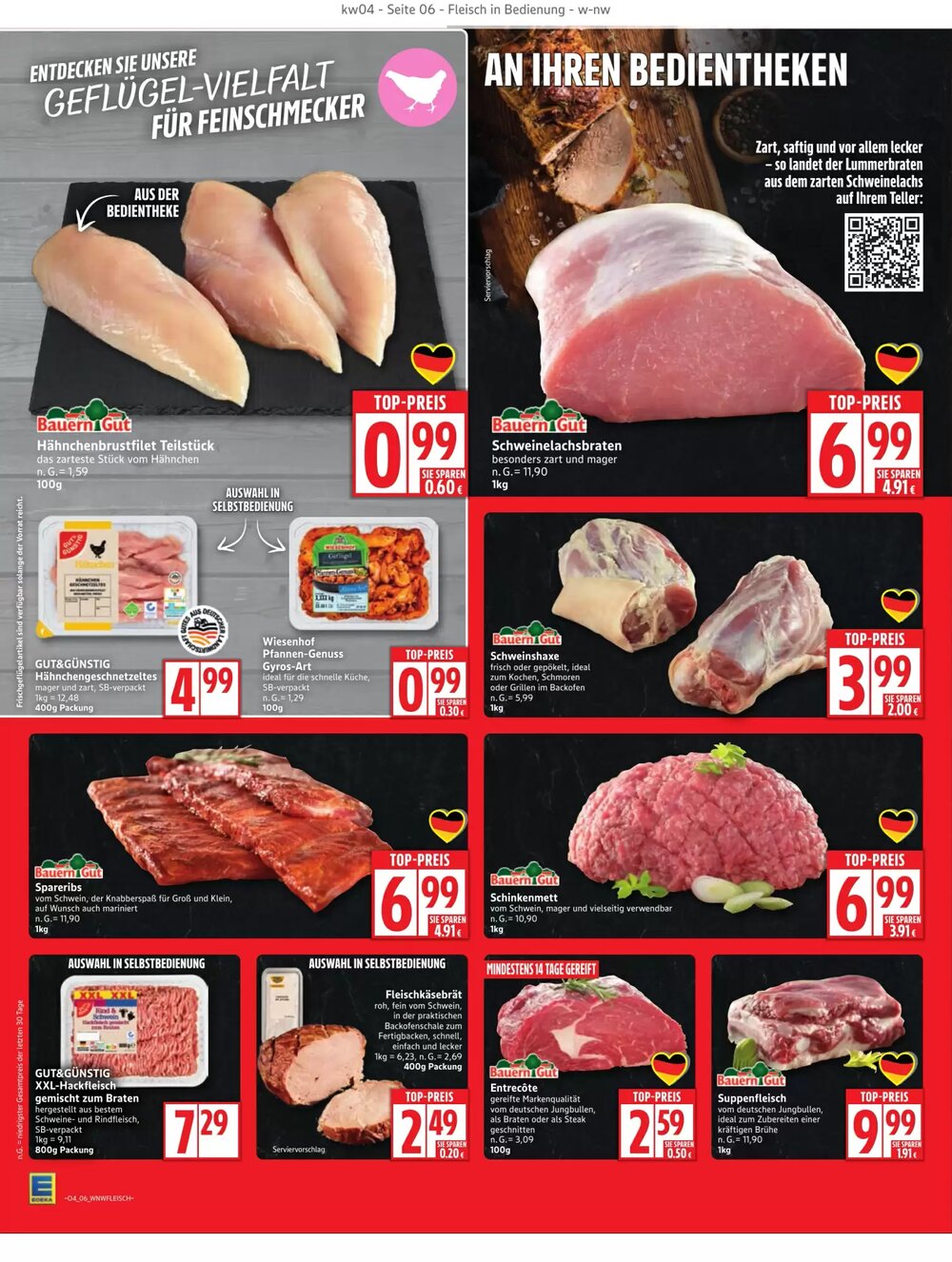 Edeka Prospekt (ab 19.01.2026) zum Blättern - Seite 6