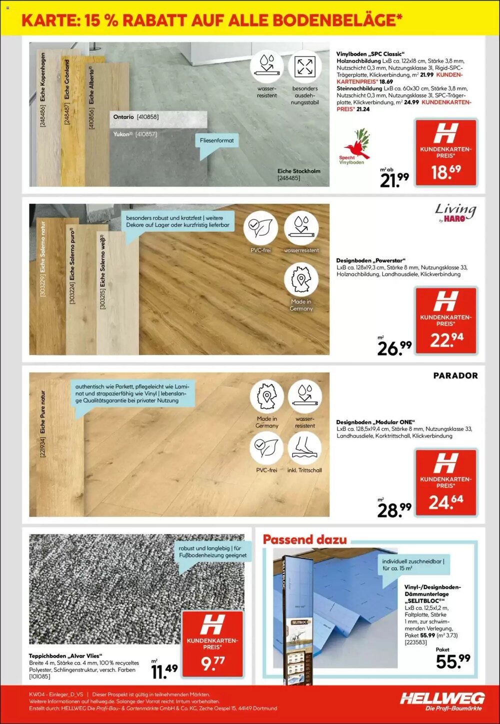 Hellweg Prospekt (ab 19.01.2026) zum Blättern - Seite 9