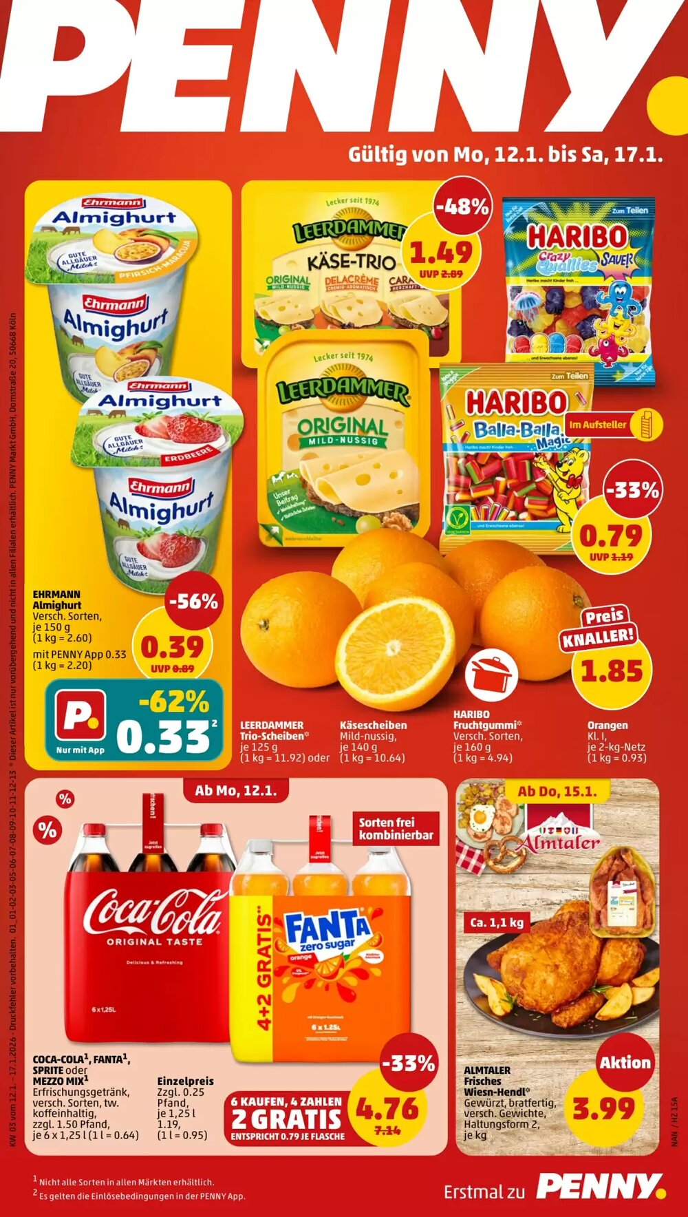 PENNY Prospekt (ab 19.01.2026) zum Blättern - Seite 1