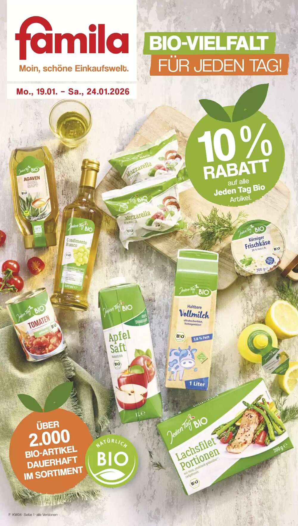 Famila Nord West Prospekt (ab 19.01.2026) zum Blättern - Seite 1