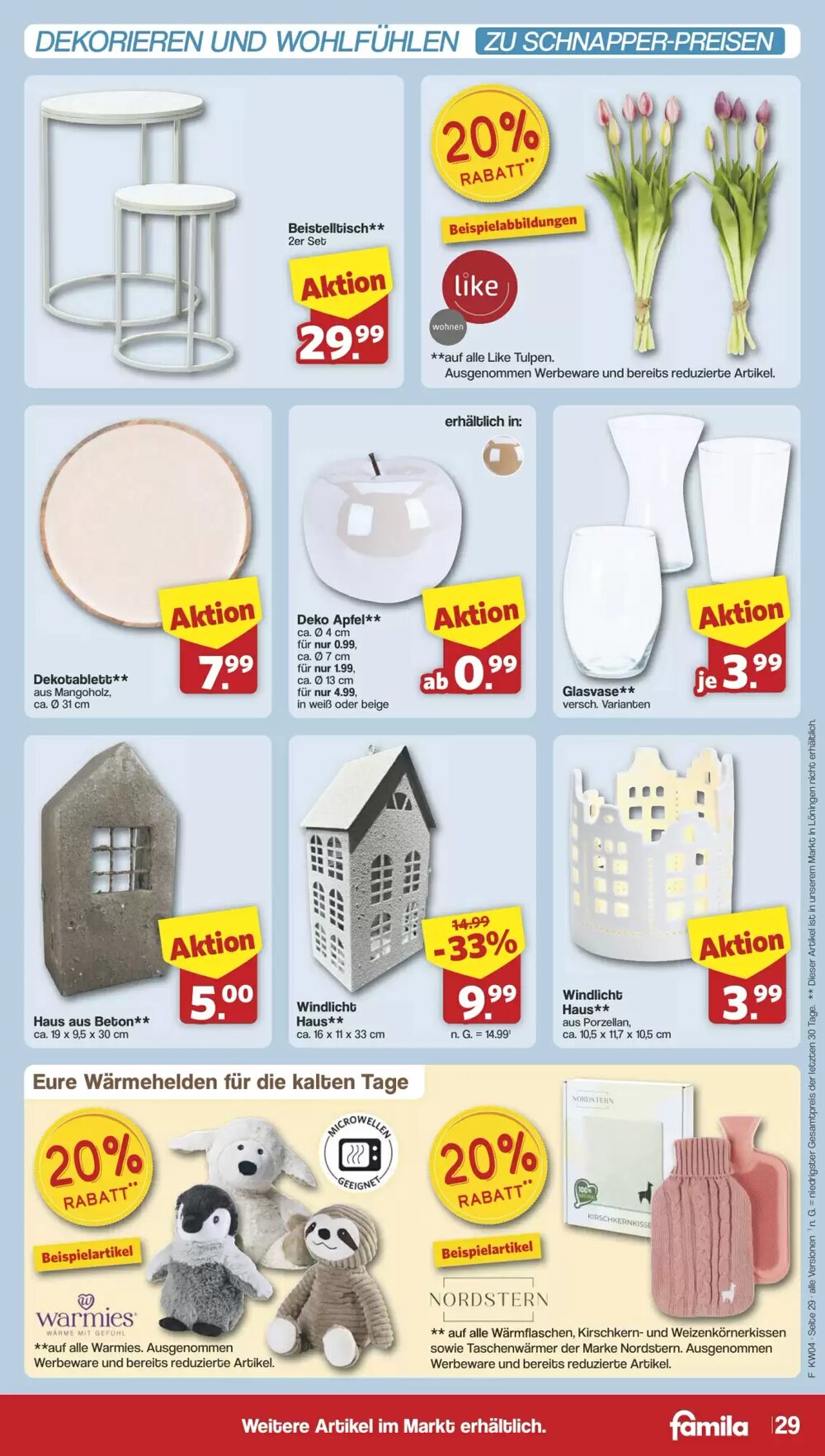 Famila Nord West Prospekt (ab 19.01.2026) zum Blättern - Seite 29