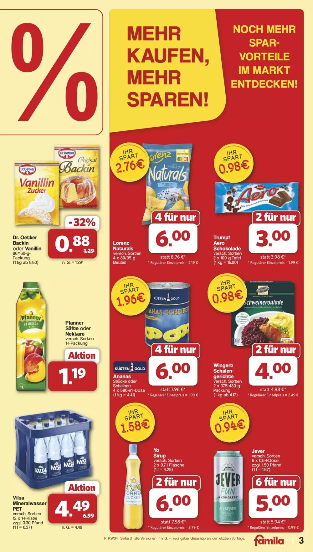 Famila Nord West Prospekt (ab 19.01.2026) zum Blättern - Seite 3