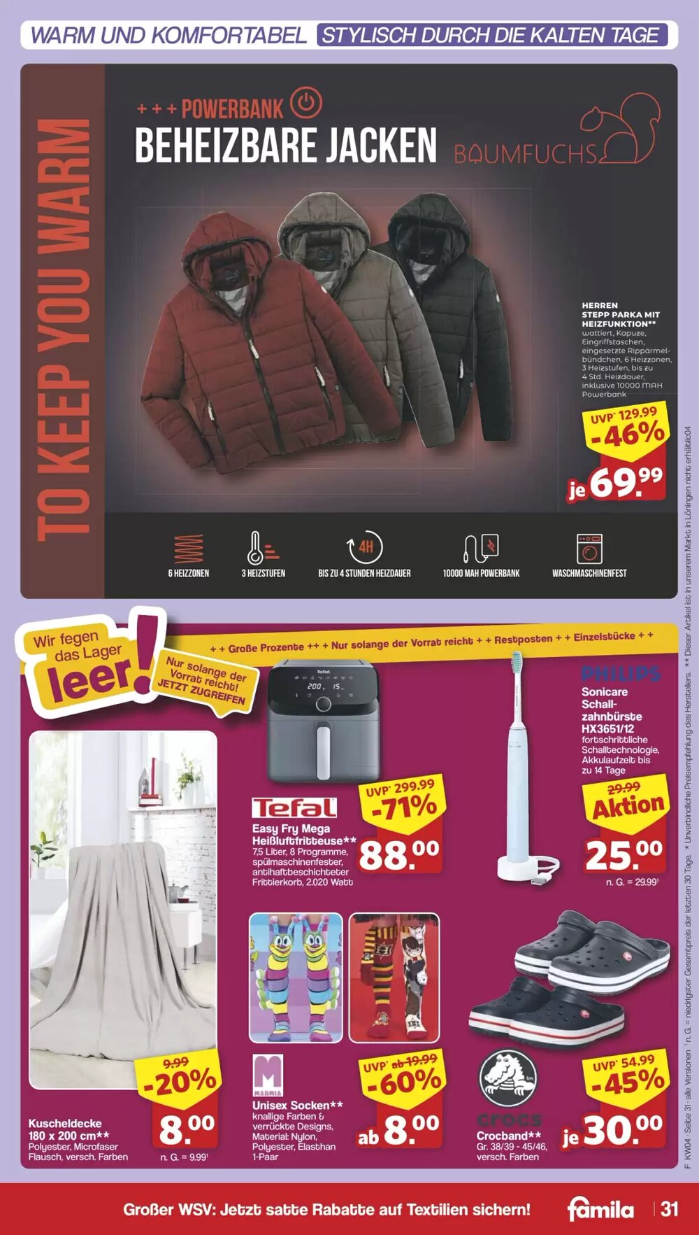 Famila Nord West Prospekt (ab 19.01.2026) zum Blättern - Seite 31