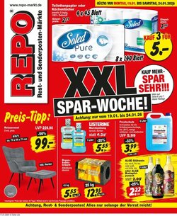 Repo Markt Prospekt (ab 19.01.2026) zum Blättern