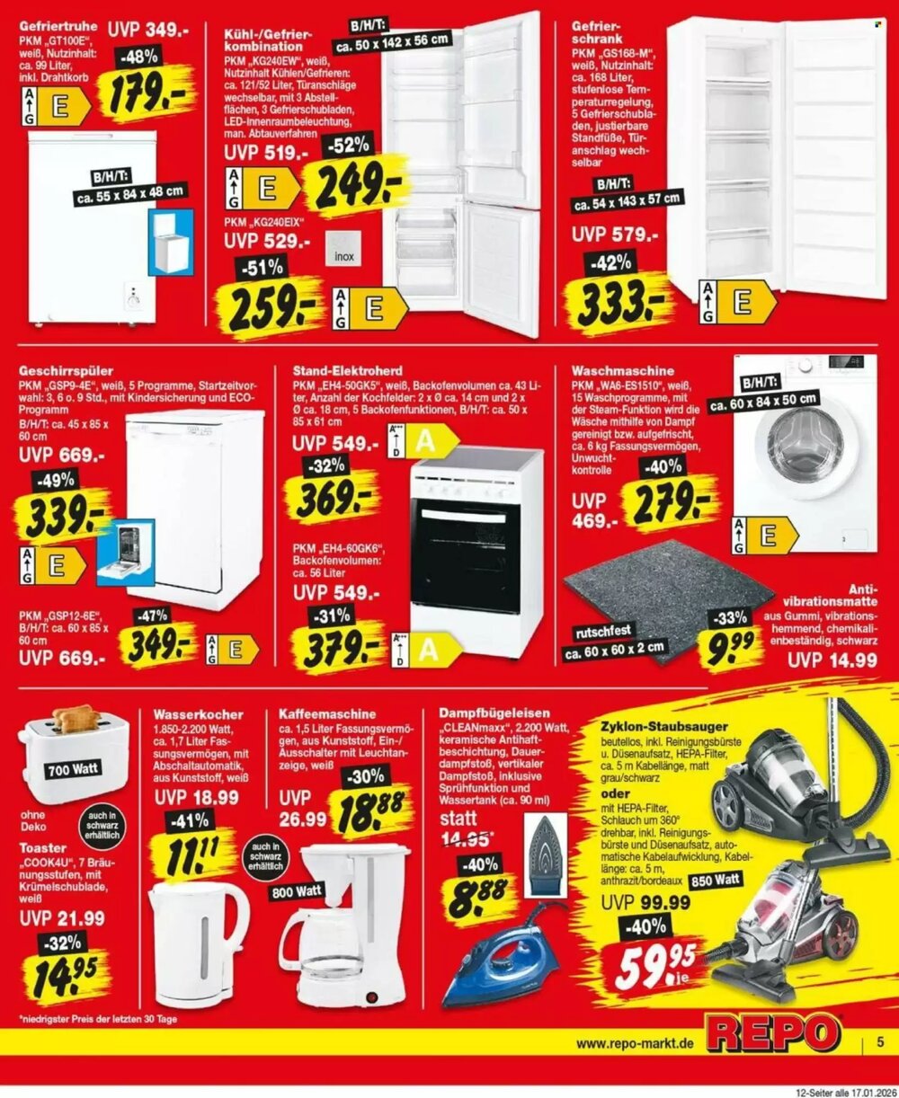 Repo Markt Prospekt (ab 19.01.2026) zum Blättern - Seite 5