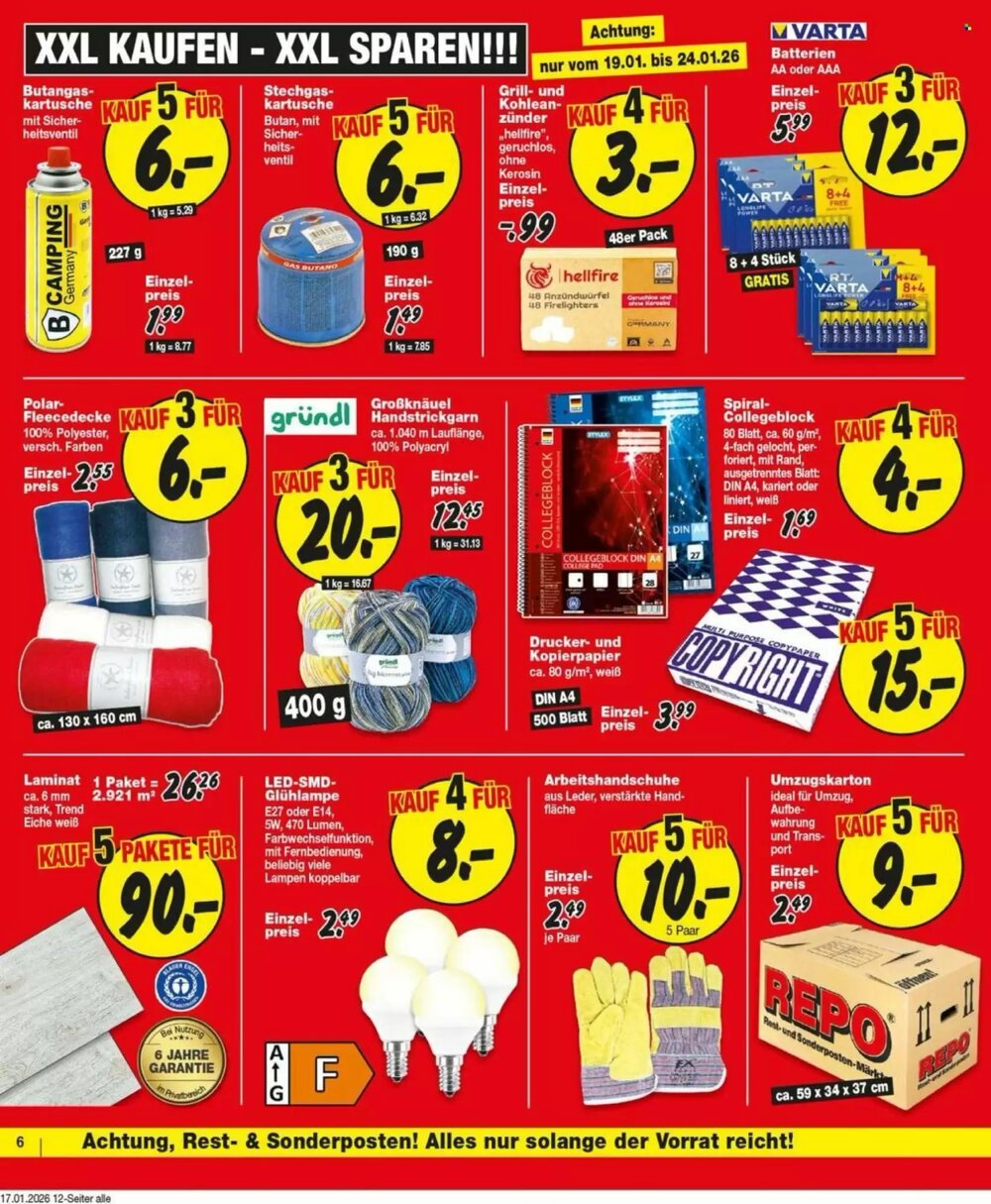 Repo Markt Prospekt (ab 19.01.2026) zum Blättern - Seite 6