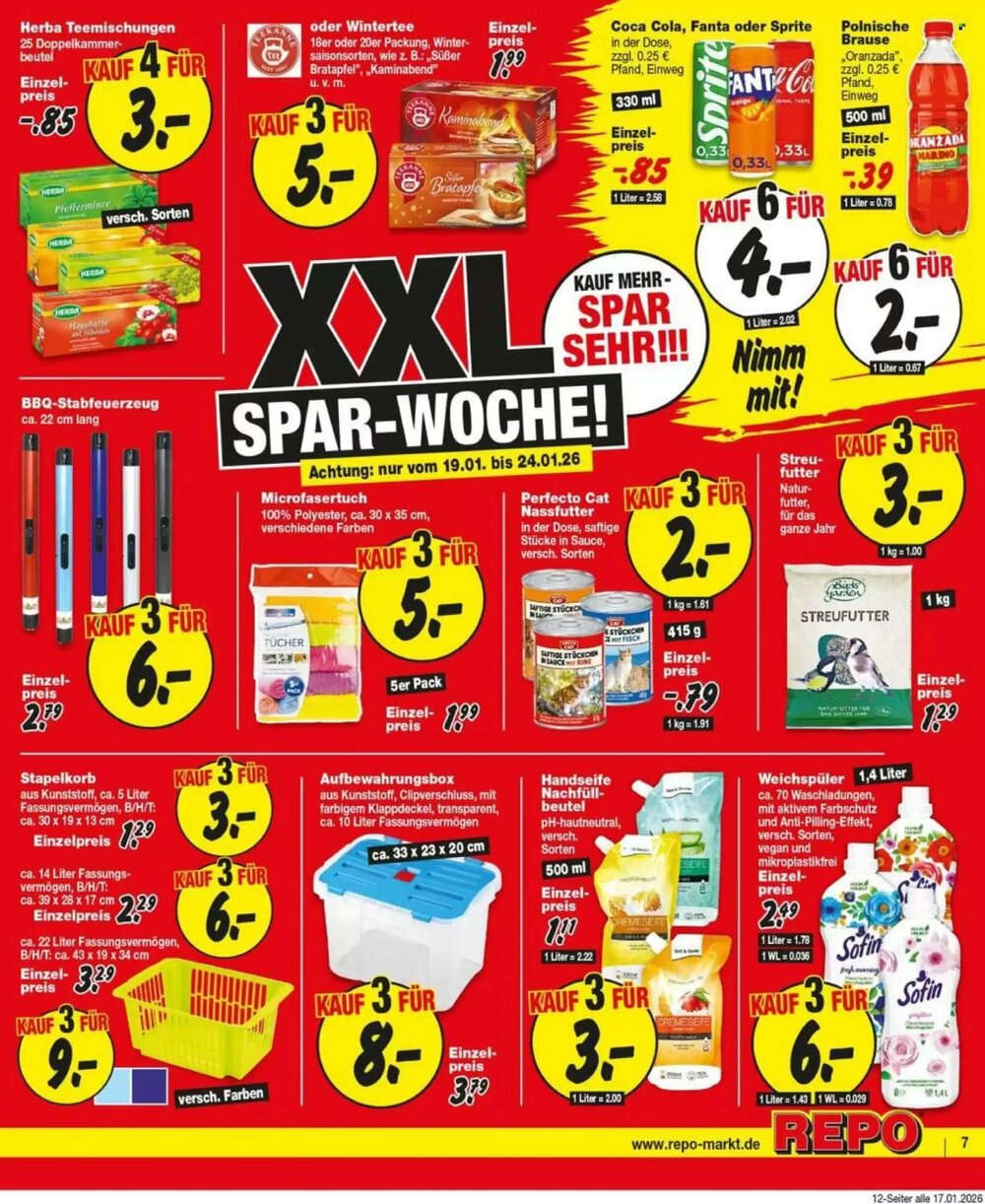 Repo Markt Prospekt (ab 19.01.2026) zum Blättern - Seite 7