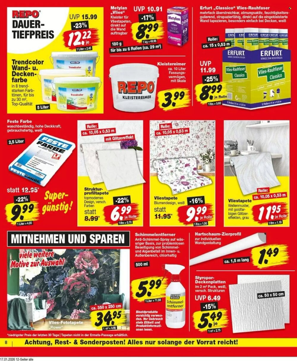 Repo Markt Prospekt (ab 19.01.2026) zum Blättern - Seite 8