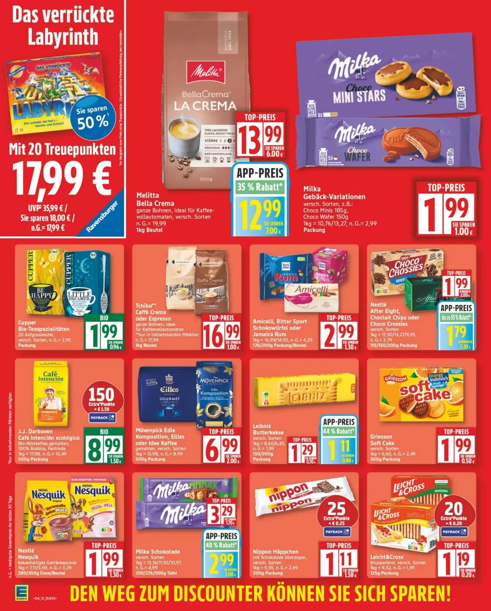 Edeka Aktiv Markt Prospekt (ab 19.01.2026) zum Blättern - Seite 12