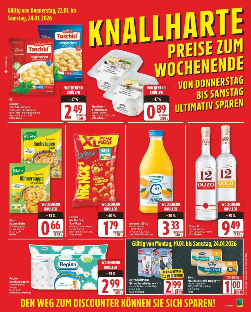 Edeka Aktiv Markt Prospekt (ab 19.01.2026) zum Blättern - Seite 15