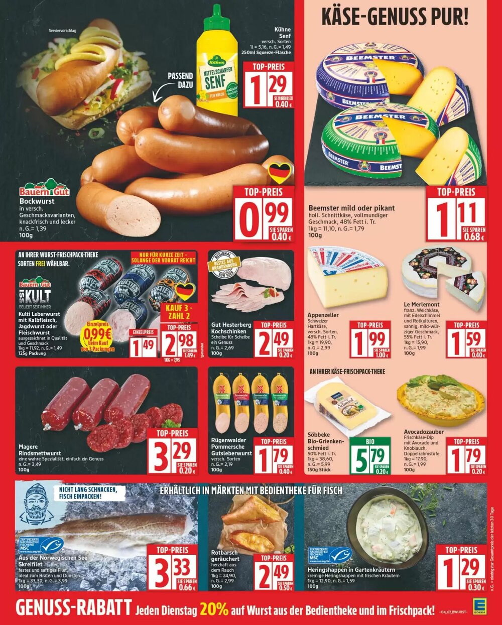 Edeka Aktiv Markt Prospekt (ab 19.01.2026) zum Blättern - Seite 7