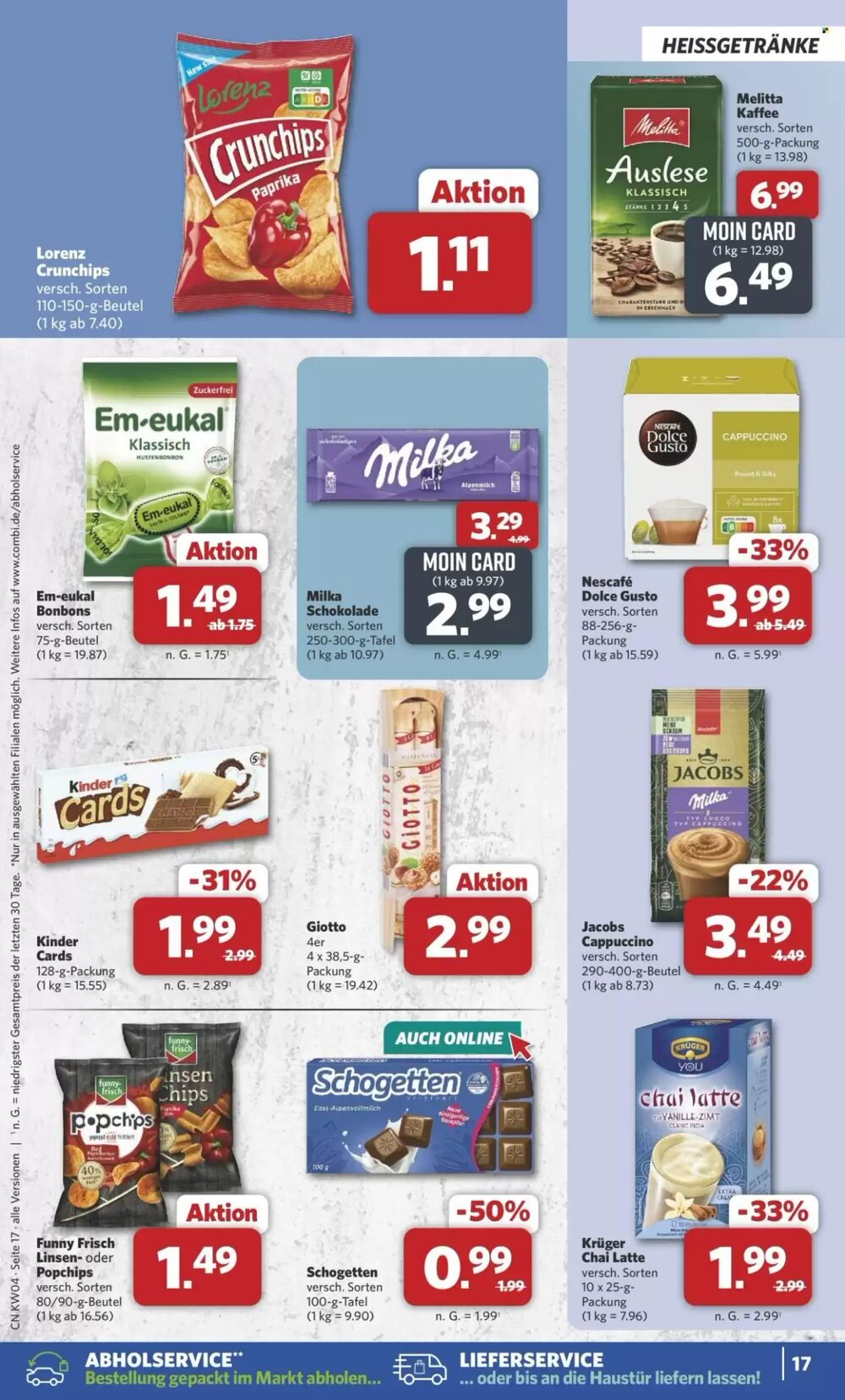 Combi Prospekt (ab 19.01.2026) zum Blättern - Seite 17