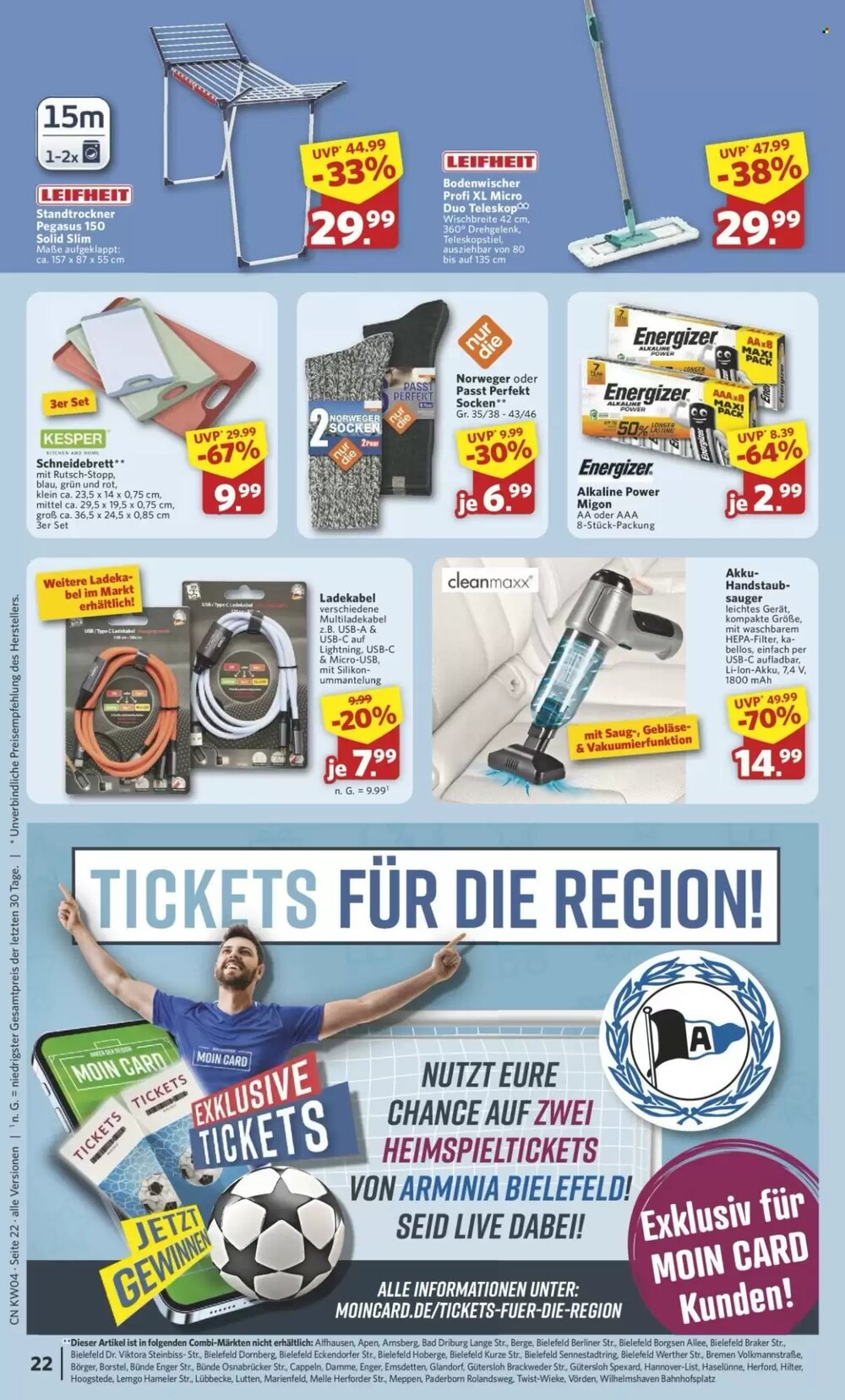 Combi Prospekt (ab 19.01.2026) zum Blättern - Seite 22