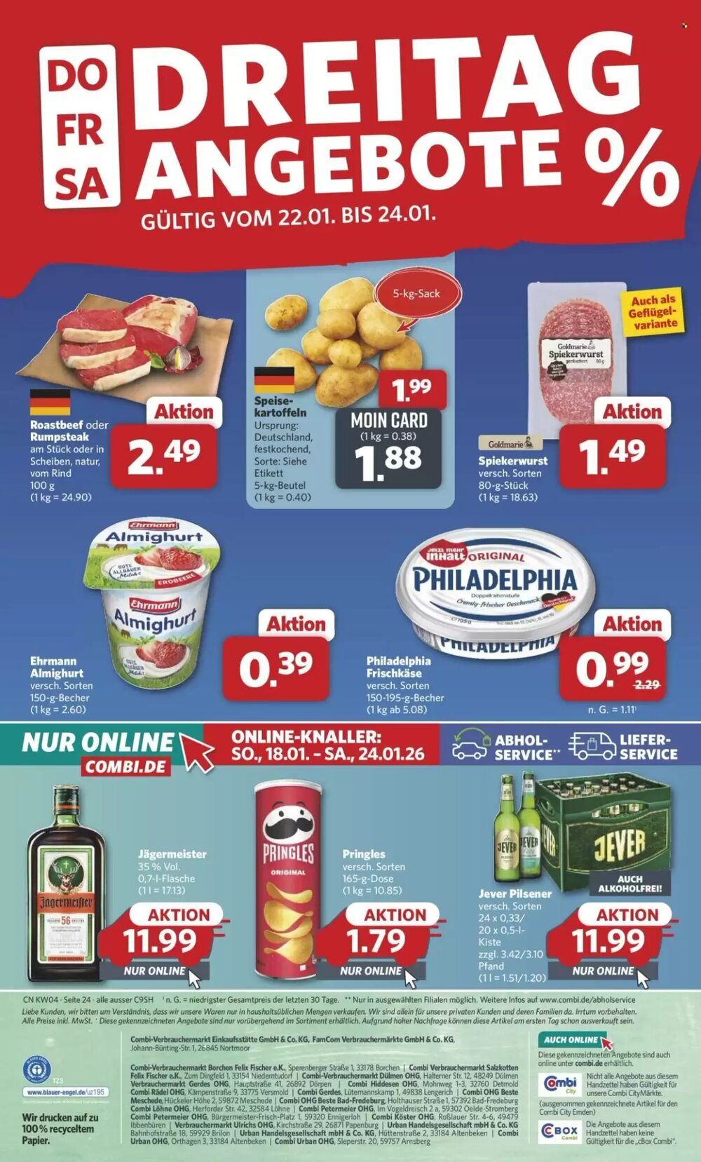 Combi Prospekt (ab 19.01.2026) zum Blättern - Seite 24