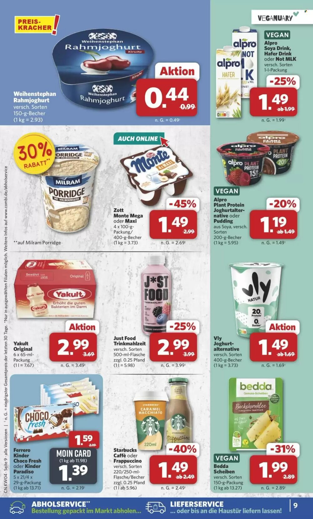 Combi Prospekt (ab 19.01.2026) zum Blättern - Seite 9
