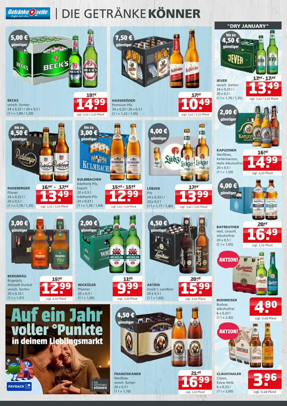 Getränke Quelle Prospekt (ab 19.01.2026) zum Blättern - Seite 2