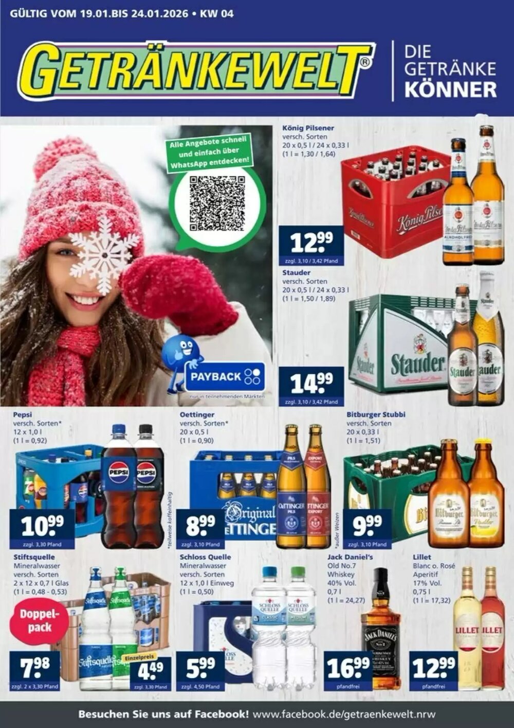 Getränkewelt Prospekt (ab 19.01.2026) zum Blättern - Seite 1