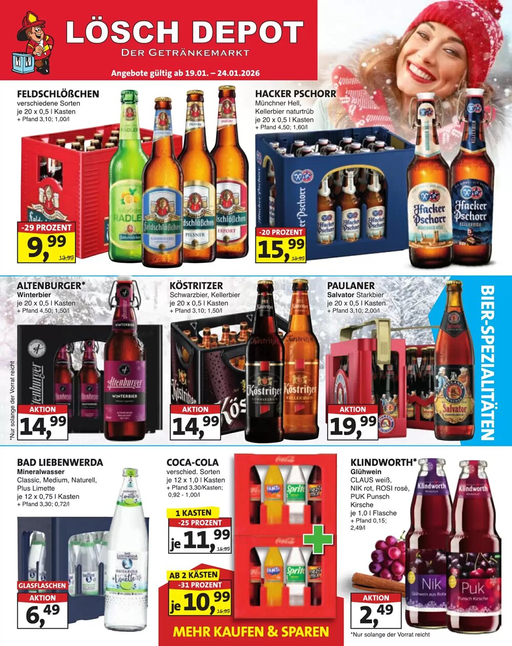 Lösch Depot Prospekt (ab 19.01.2026) zum Blättern - Seite 1