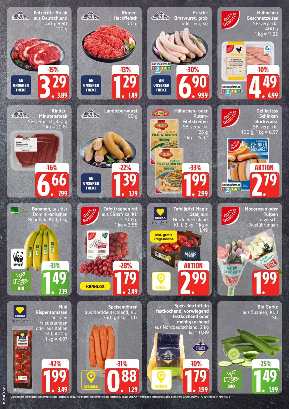 Edeka Frischemarkt Prospekt (ab 19.01.2026) zum Blättern - Seite 2
