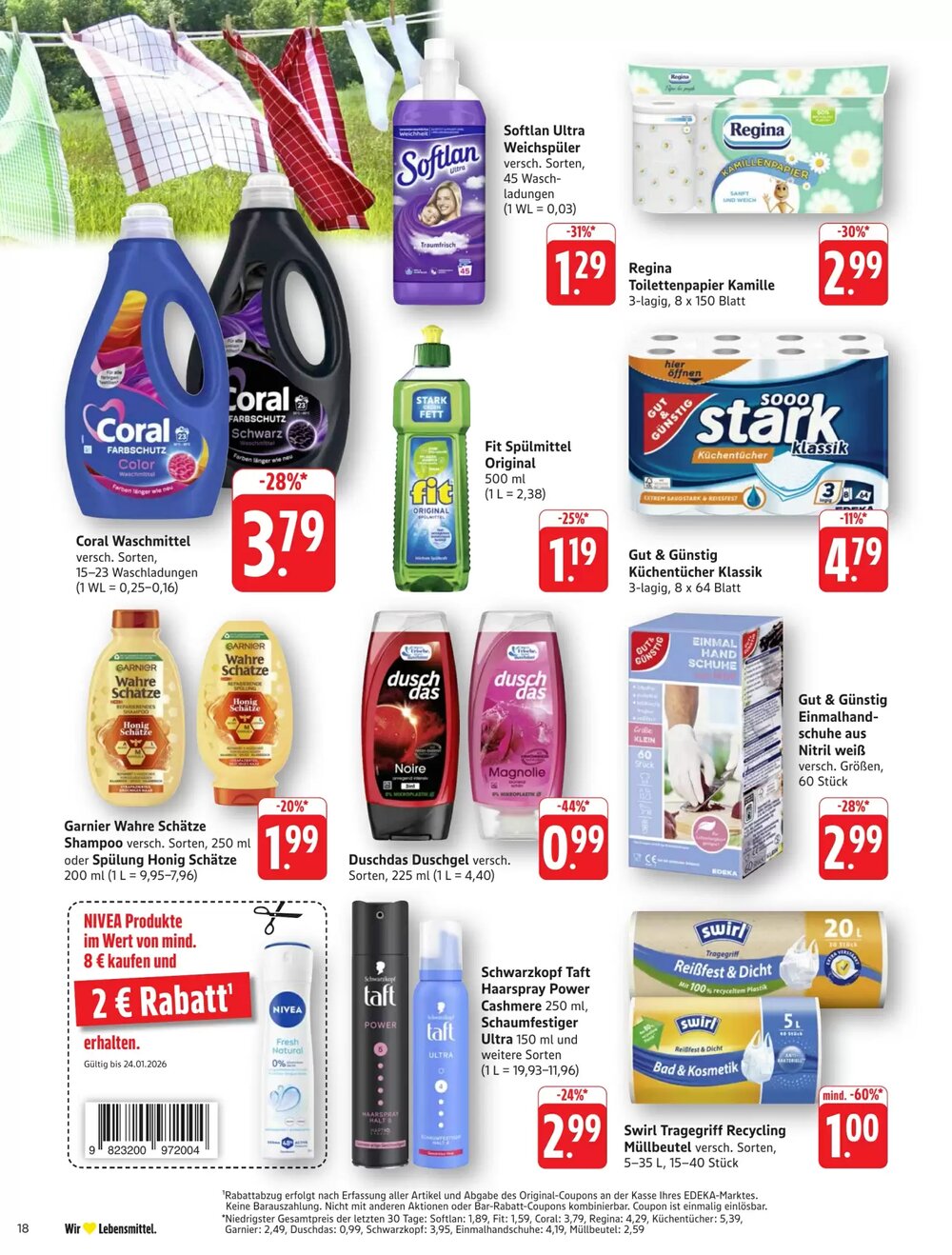 Schmidt's Märkte Prospekt (ab 19.01.2026) zum Blättern - Seite 18