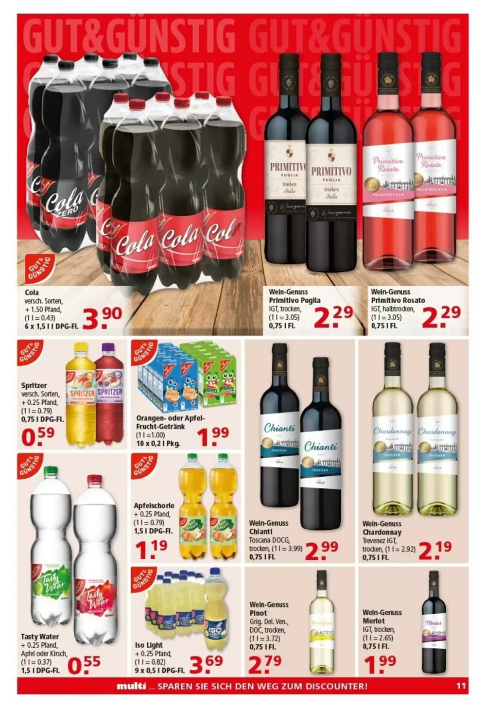 Multi Markt Prospekt (ab 19.01.2026) zum Blättern - Seite 11