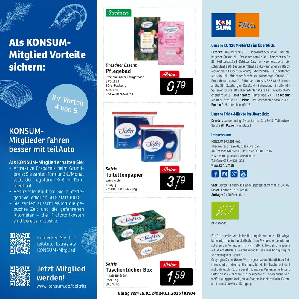 KONSUM Prospekt (ab 19.01.2026) zum Blättern - Seite 12