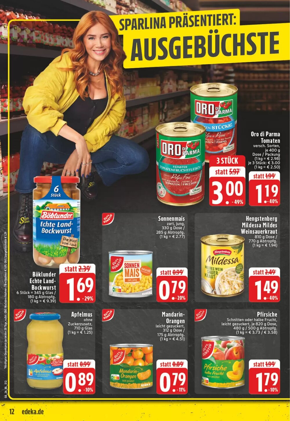 EDEKA Vogl Prospekt (ab 19.01.2026) zum Blättern - Seite 12