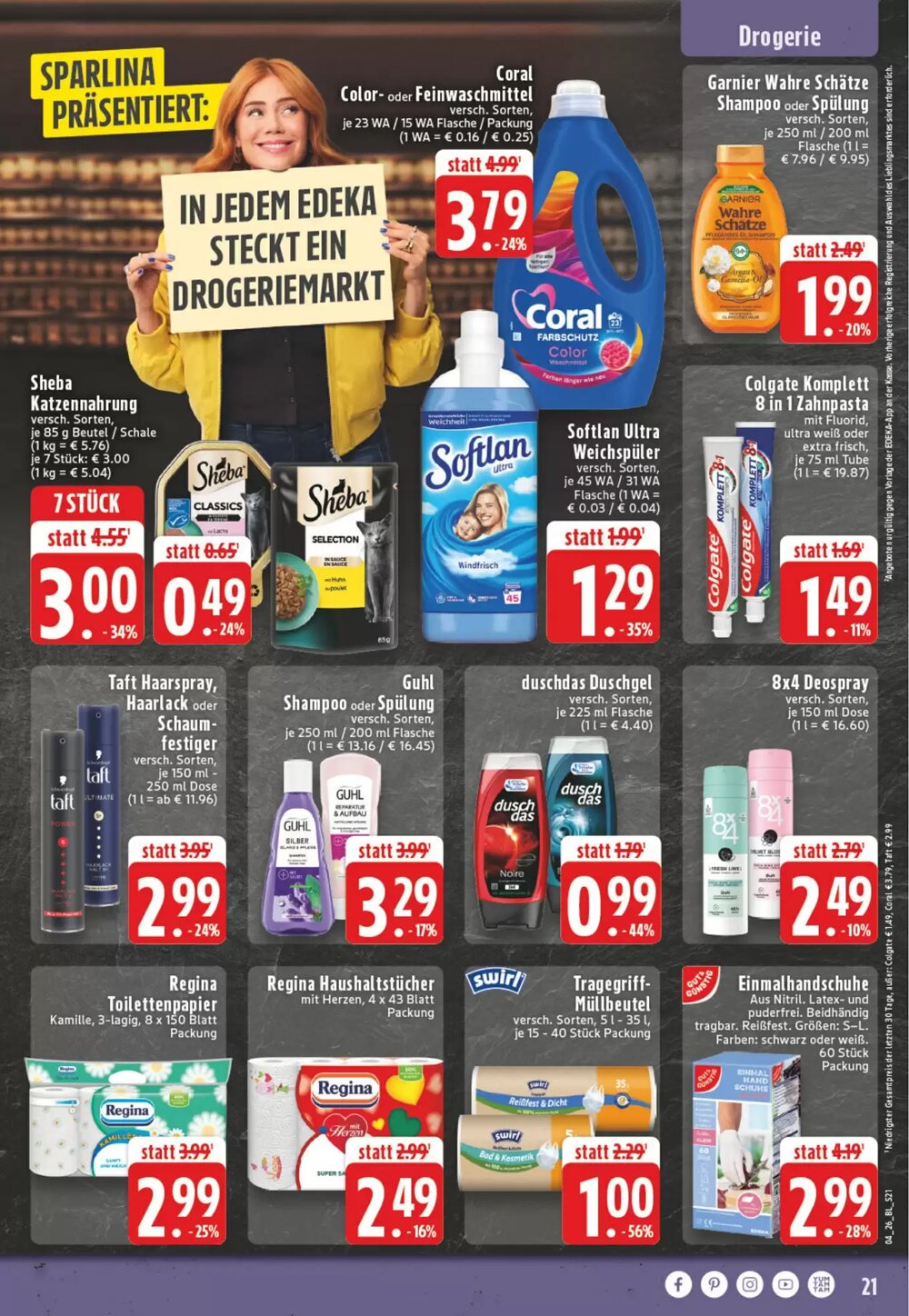EDEKA Vogl Prospekt (ab 19.01.2026) zum Blättern - Seite 21