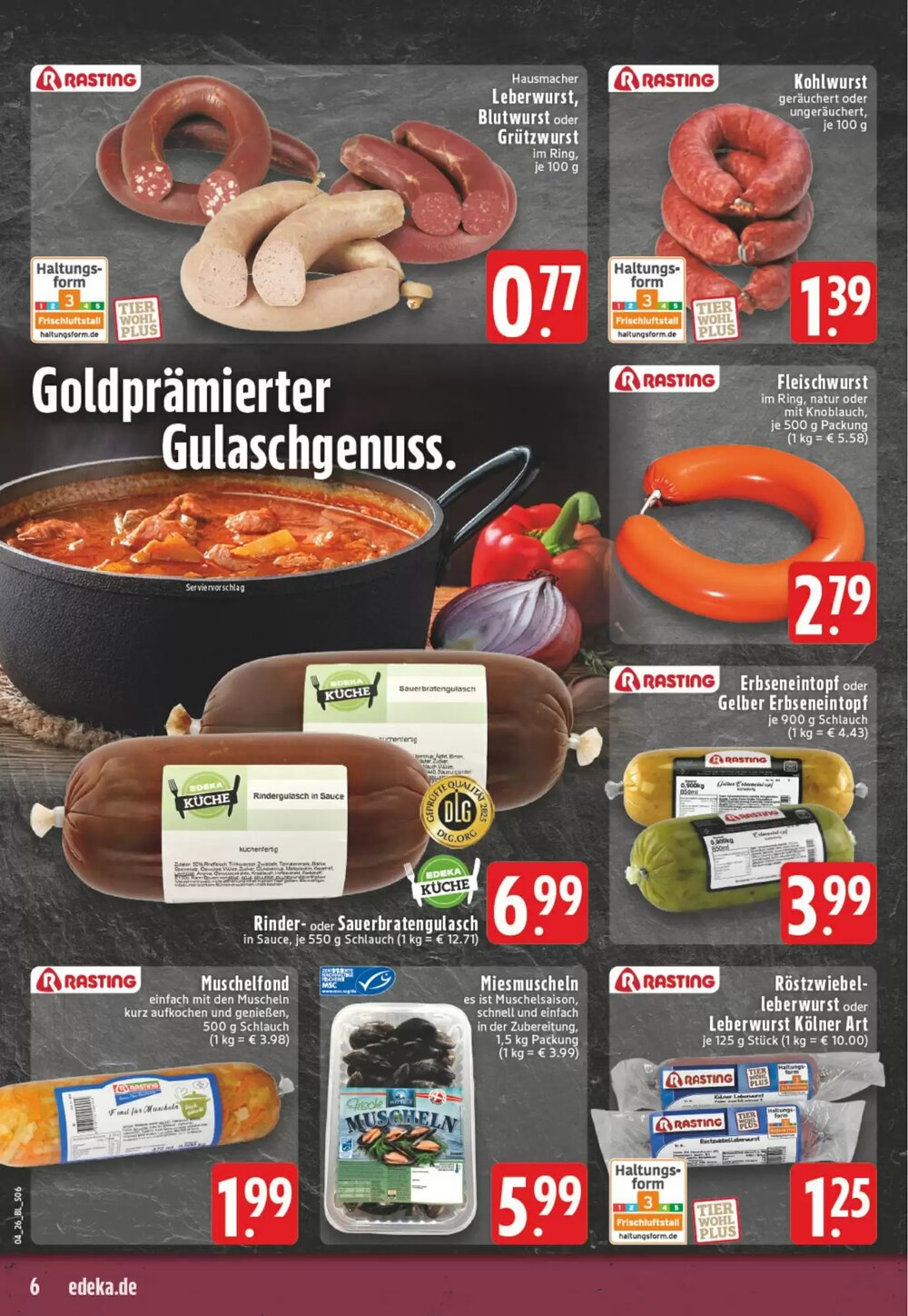 EDEKA Vogl Prospekt (ab 19.01.2026) zum Blättern - Seite 6