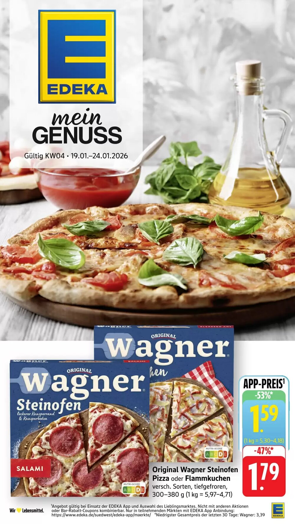 EDEKA Berger Prospekt (ab 19.01.2026) zum Blättern - Seite 1