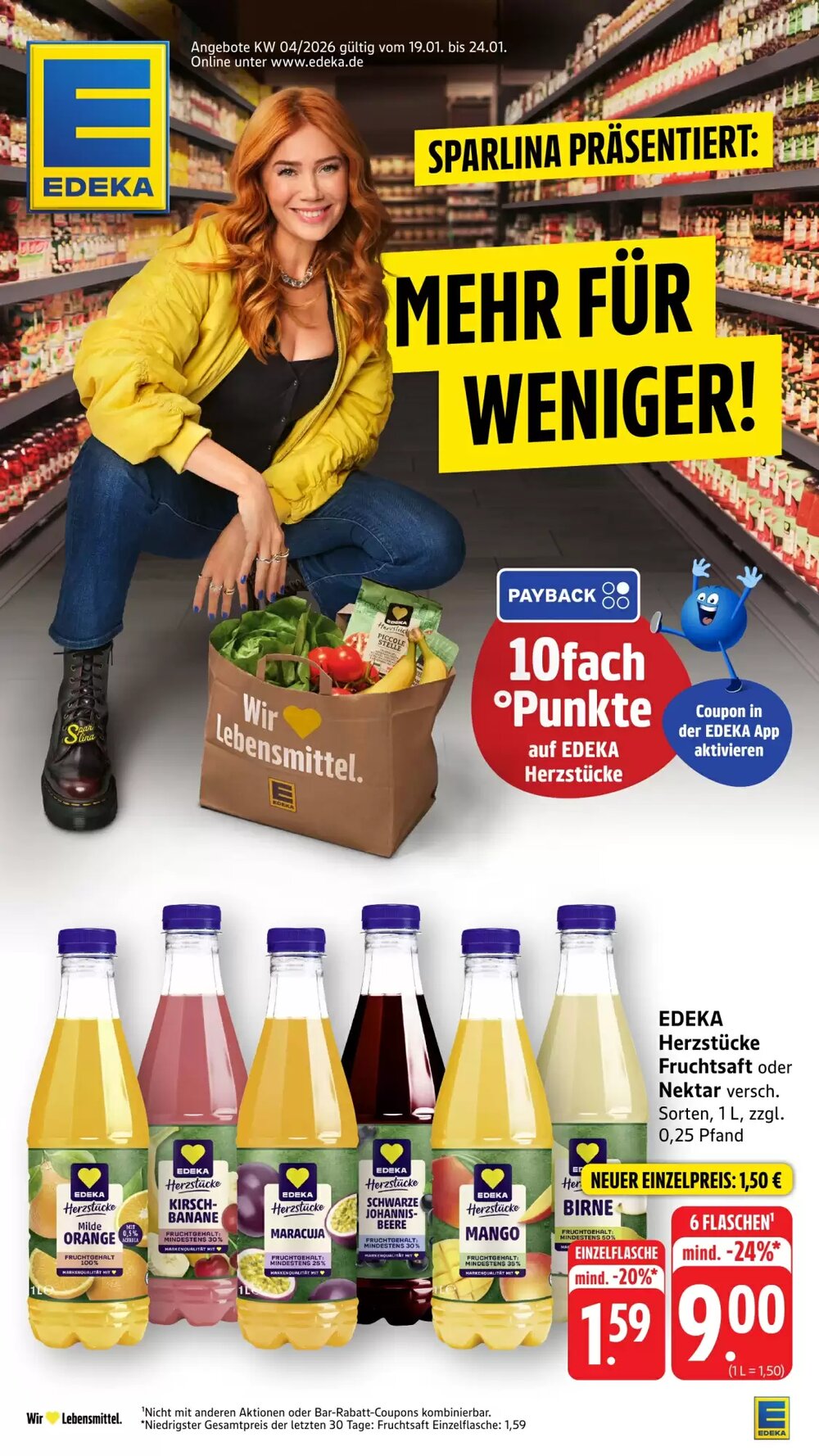 EDEKA Berger Prospekt (ab 19.01.2026) zum Blättern - Seite 3