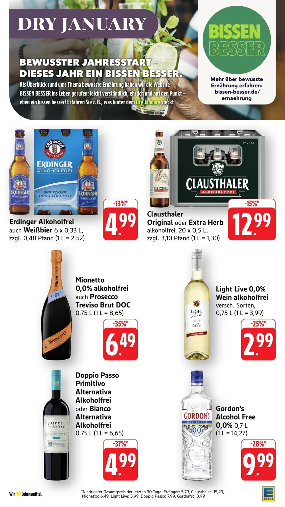 EDEKA Berger Prospekt (ab 19.01.2026) zum Blättern - Seite 33