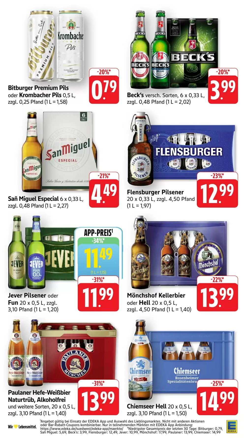 EDEKA Berger Prospekt (ab 19.01.2026) zum Blättern - Seite 36