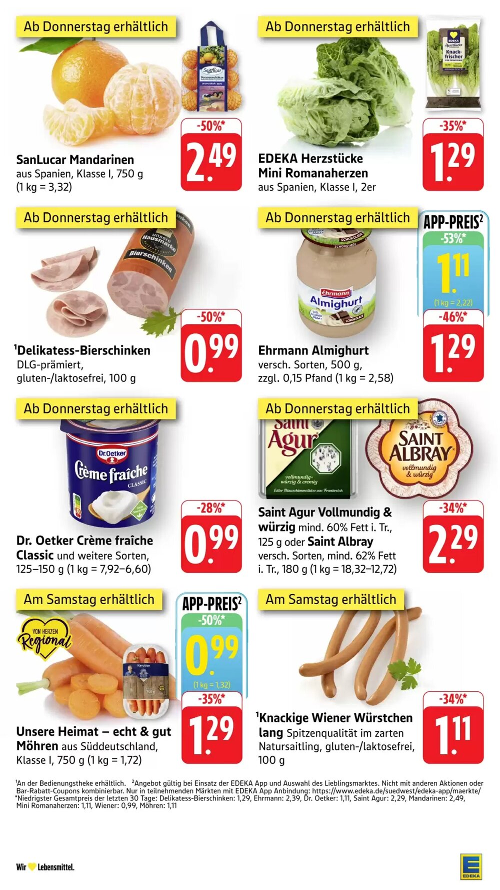 EDEKA Berger Prospekt (ab 19.01.2026) zum Blättern - Seite 44