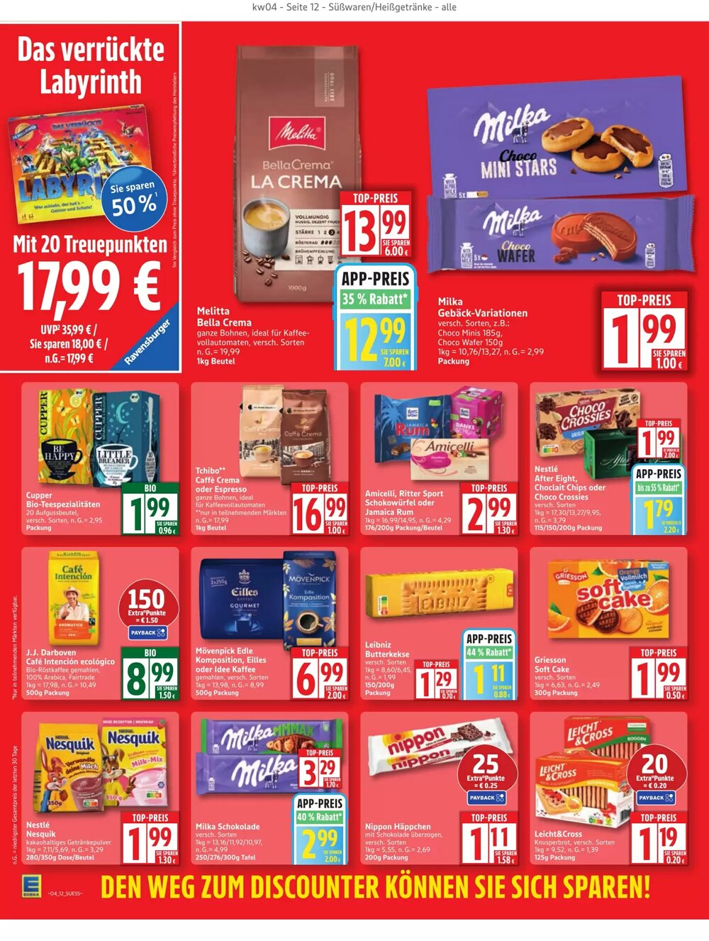 Edeka Prospekt (ab 19.01.2026) zum Blättern - Seite 12