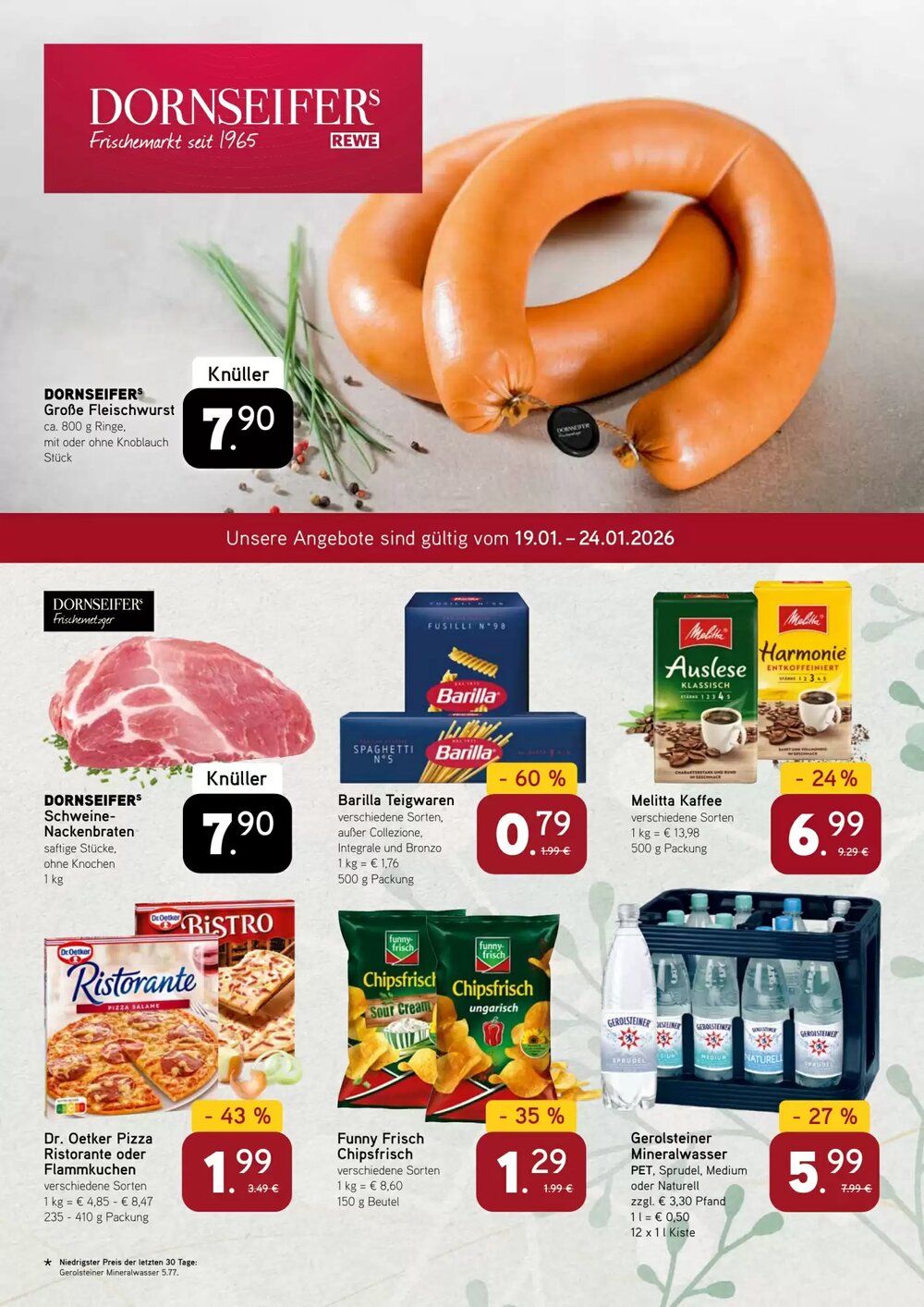 Dornseifer Prospekt (ab 19.01.2026) zum Blättern - Seite 1