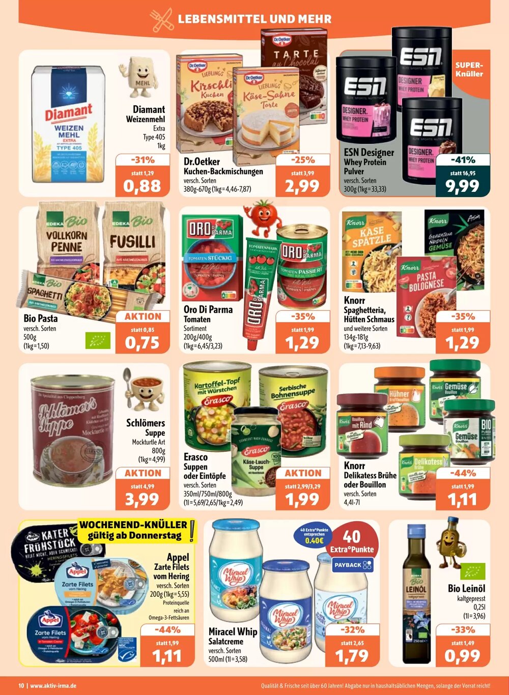Aktiv Irma Prospekt (ab 19.01.2026) zum Blättern - Seite 10