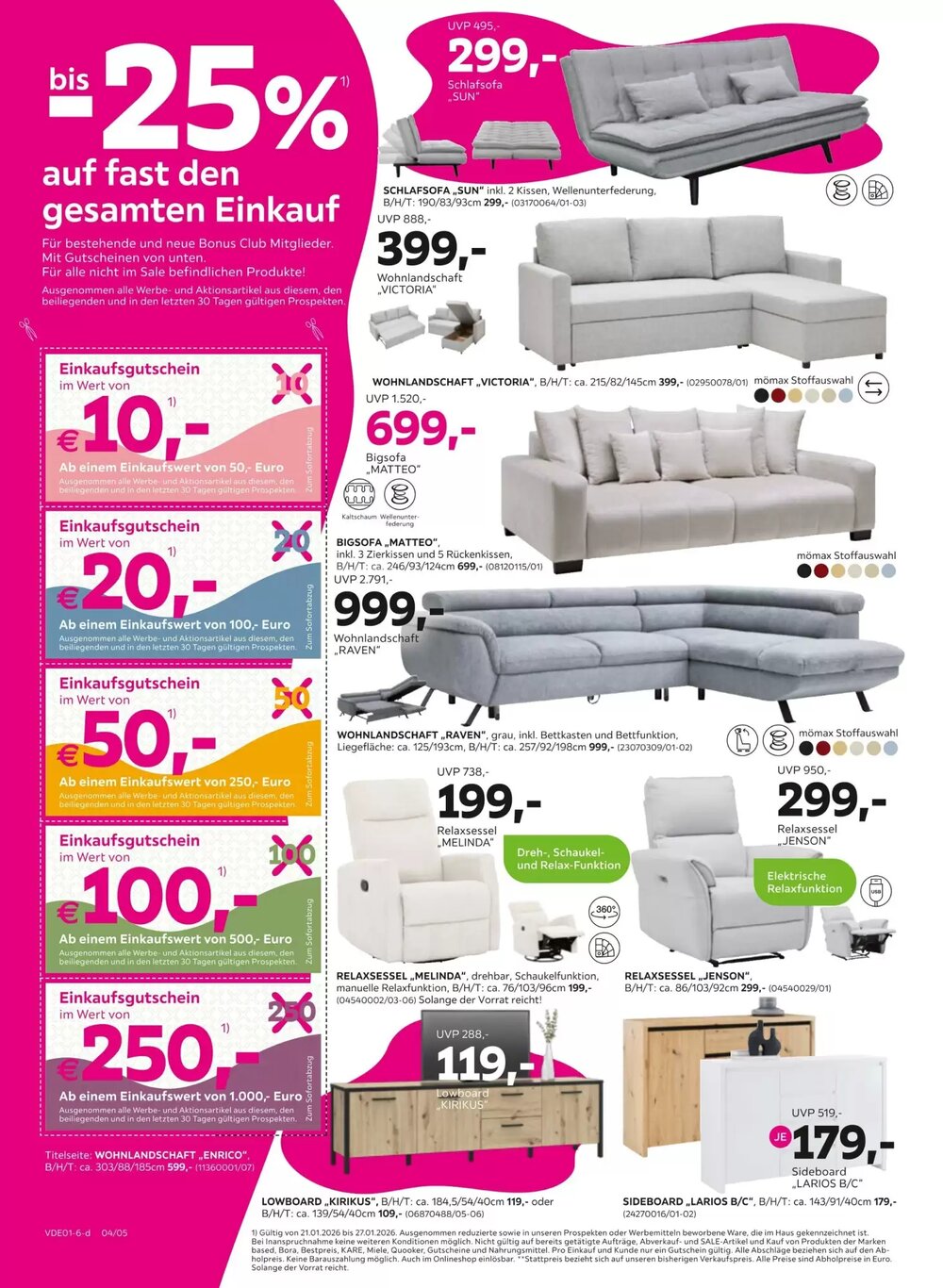 Mömax Prospekt (ab 19.01.2026) zum Blättern - Seite 4