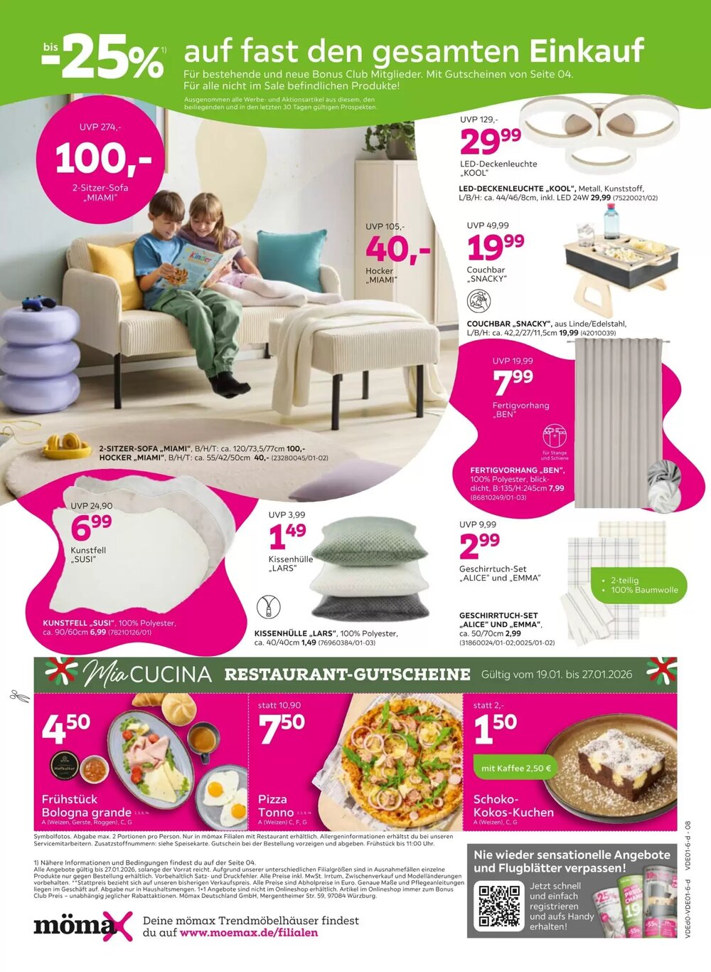 Mömax Prospekt (ab 19.01.2026) zum Blättern - Seite 8
