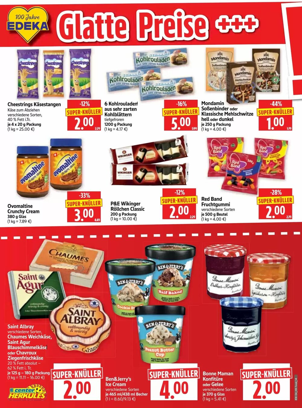 Edeka Herkules Prospekt (ab 19.01.2026) zum Blättern - Seite 14