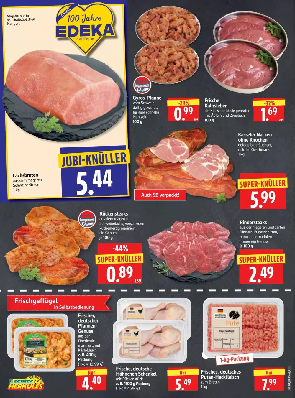 Edeka Herkules Prospekt (ab 19.01.2026) zum Blättern - Seite 2