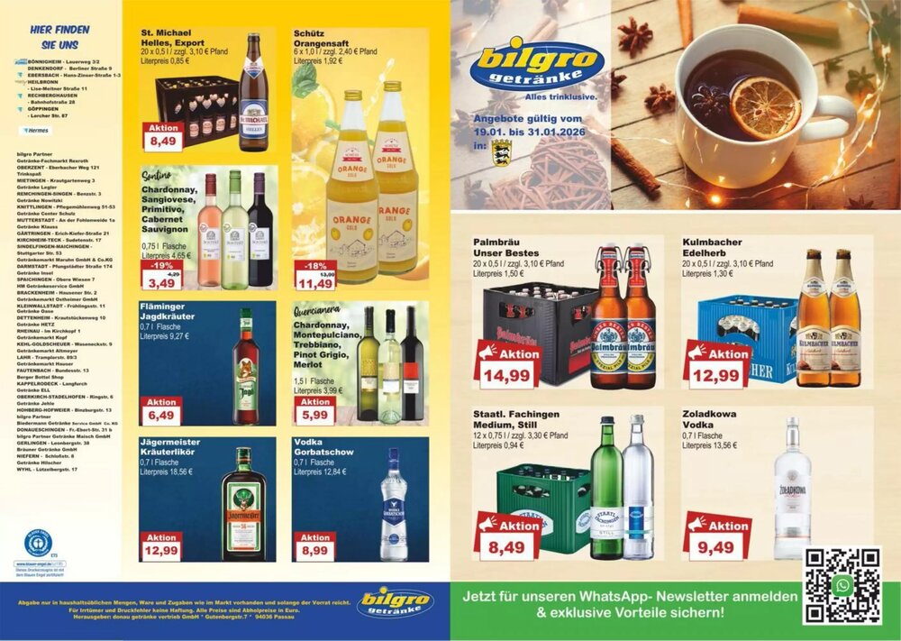 Bilgro Prospekt (ab 19.01.2026) zum Blättern - Seite 1