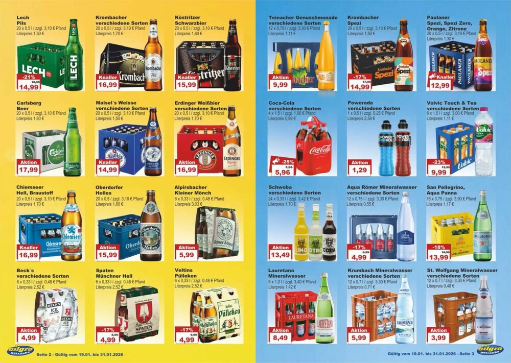 Bilgro Prospekt (ab 19.01.2026) zum Blättern - Seite 2