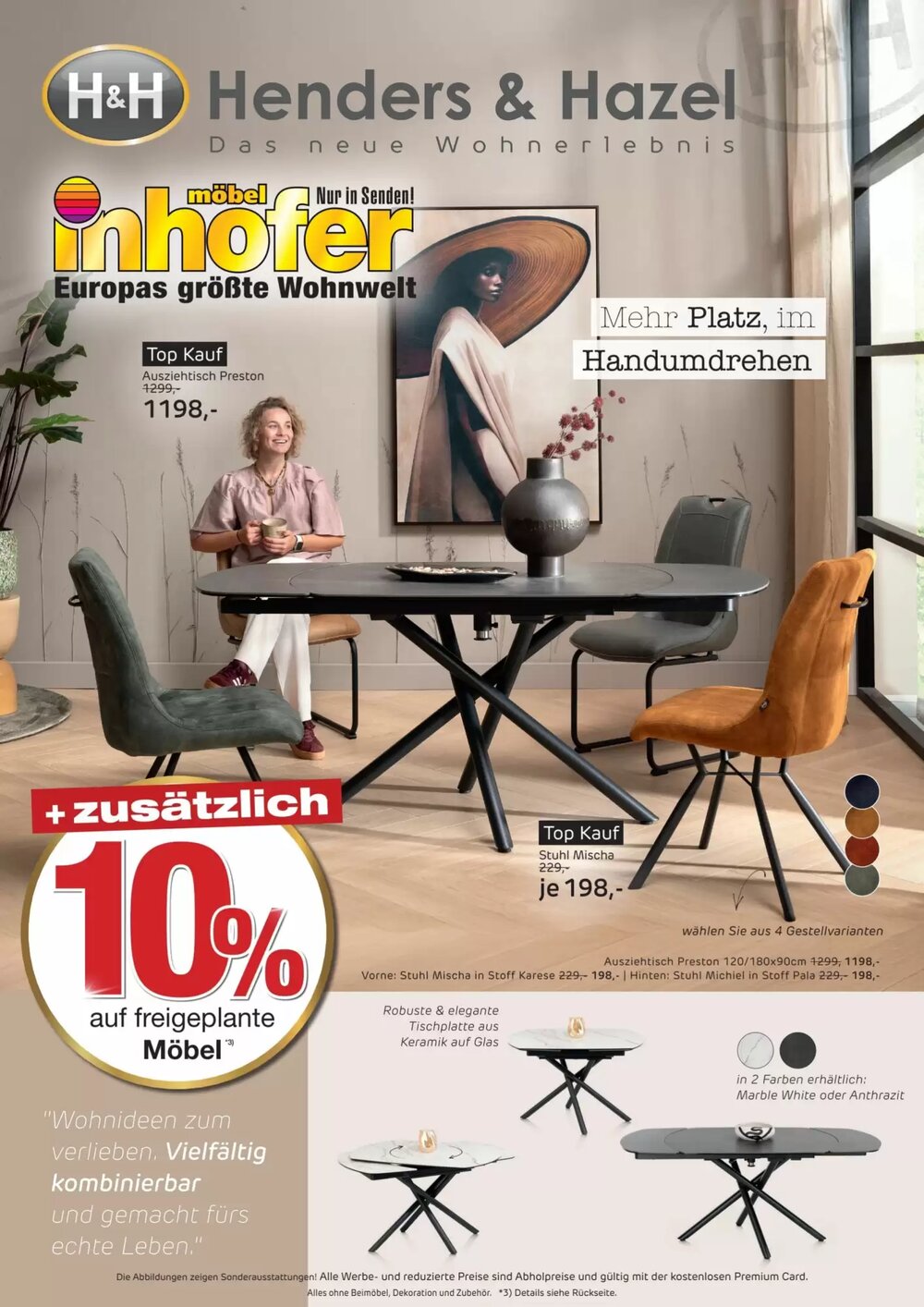 Möbel Inhofer Prospekt (ab 19.01.2026) zum Blättern - Seite 1