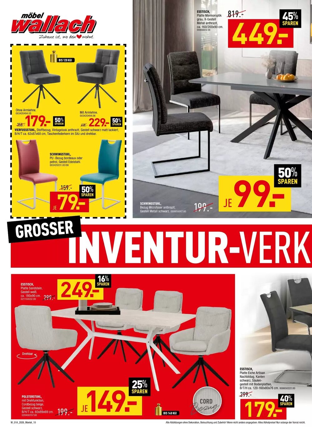 Möbel Wallach Prospekt (ab 20.01.2026) zum Blättern - Seite 10