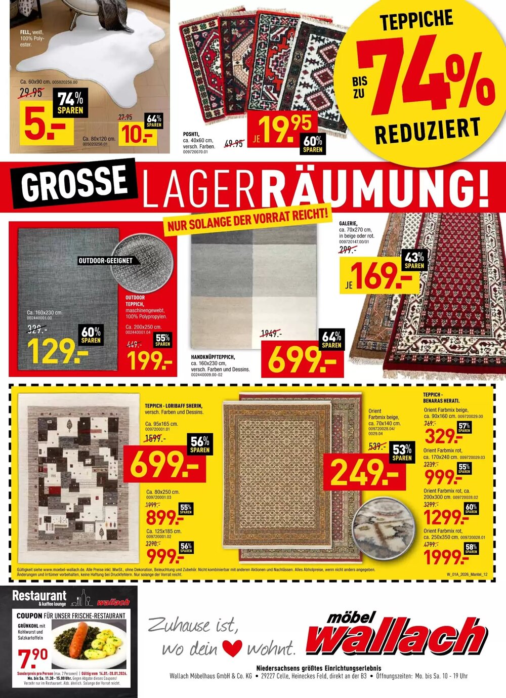 Möbel Wallach Prospekt (ab 20.01.2026) zum Blättern - Seite 12